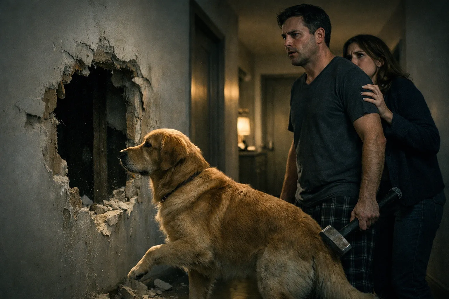 Il cane graffiava quel muro notte e giorno… poi l’abbiamo aperto e il sangue ci si è gelato nelle vene