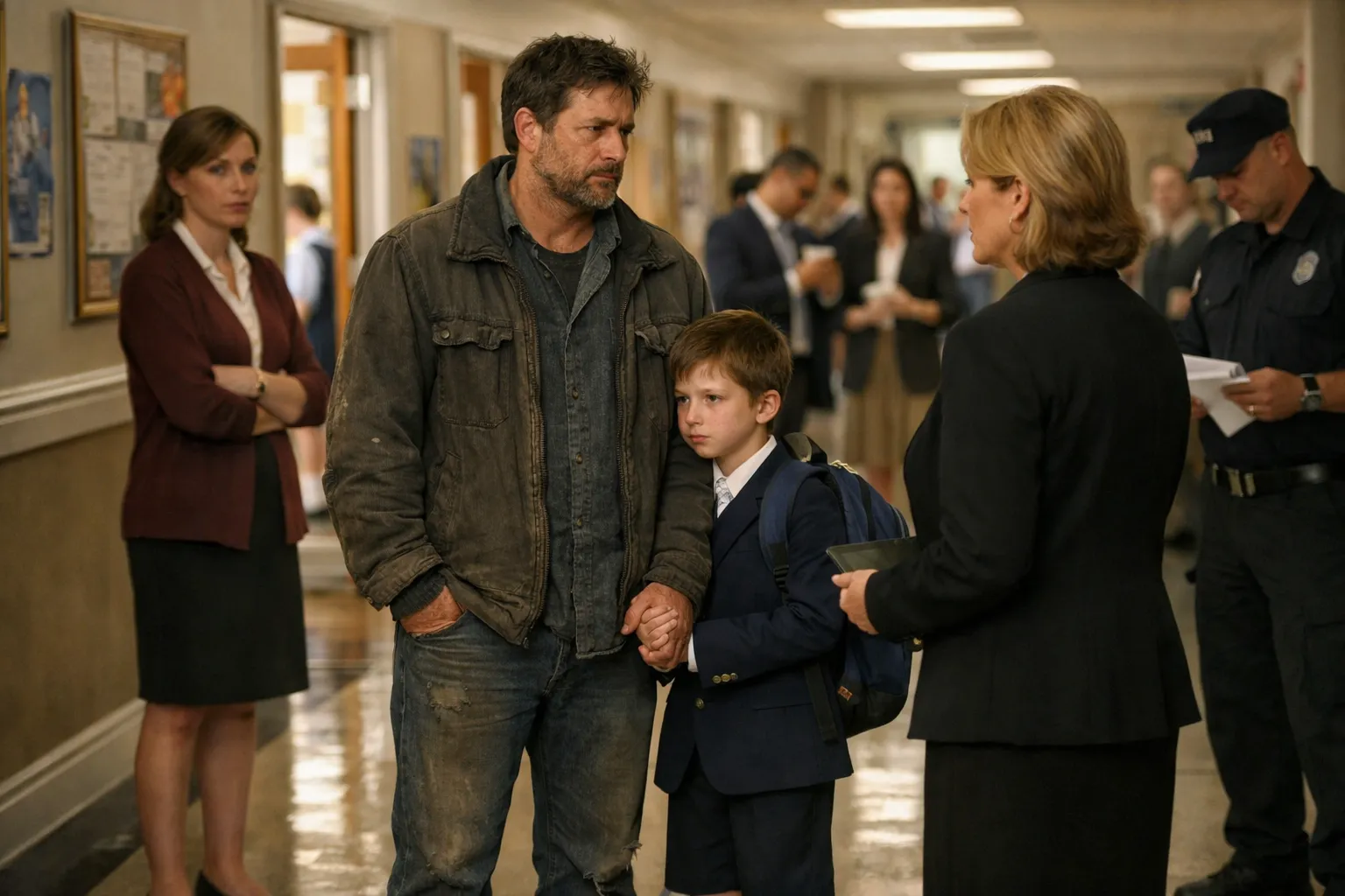 Lo presero per un senzatetto. Poi la preside pronunciò il suo nome davanti a tutti