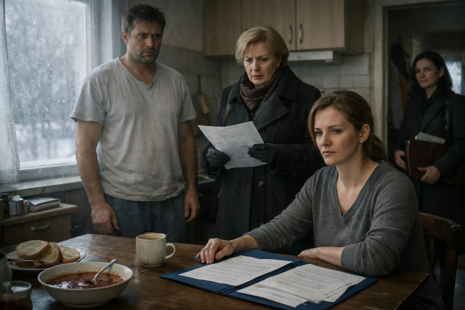 «Sei un peso. Domani te ne vai.» La mattina dopo, però, fu lui a uscire con la valigia